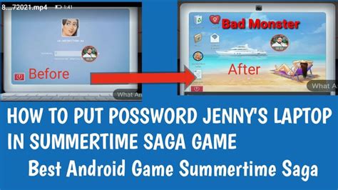 summertime saga password|Summertime Saga Jenny Computer Password